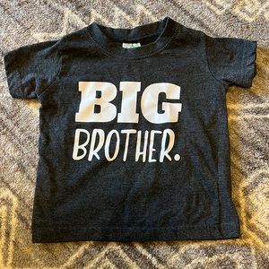 12m big brother shirt